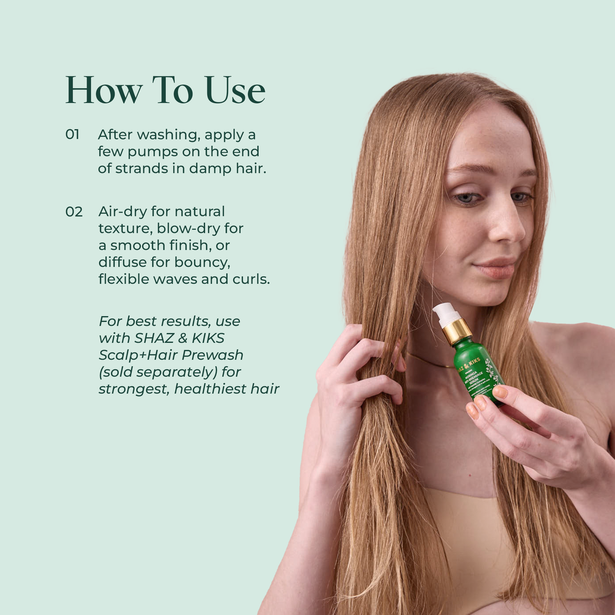 Moringa Anti-Breakage Peptide Serum - SHAZ & KIKS