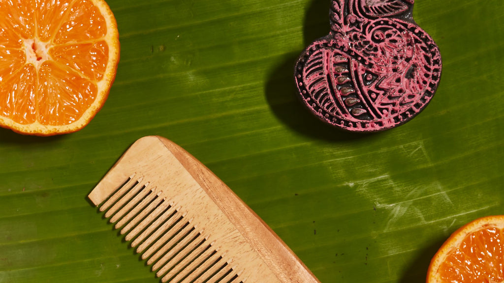 BTS: Handmade Neem Wood Comb