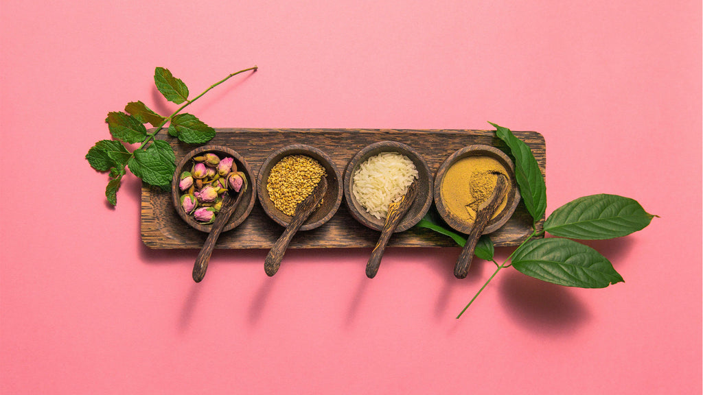 Ayurveda herbs for body and hair care