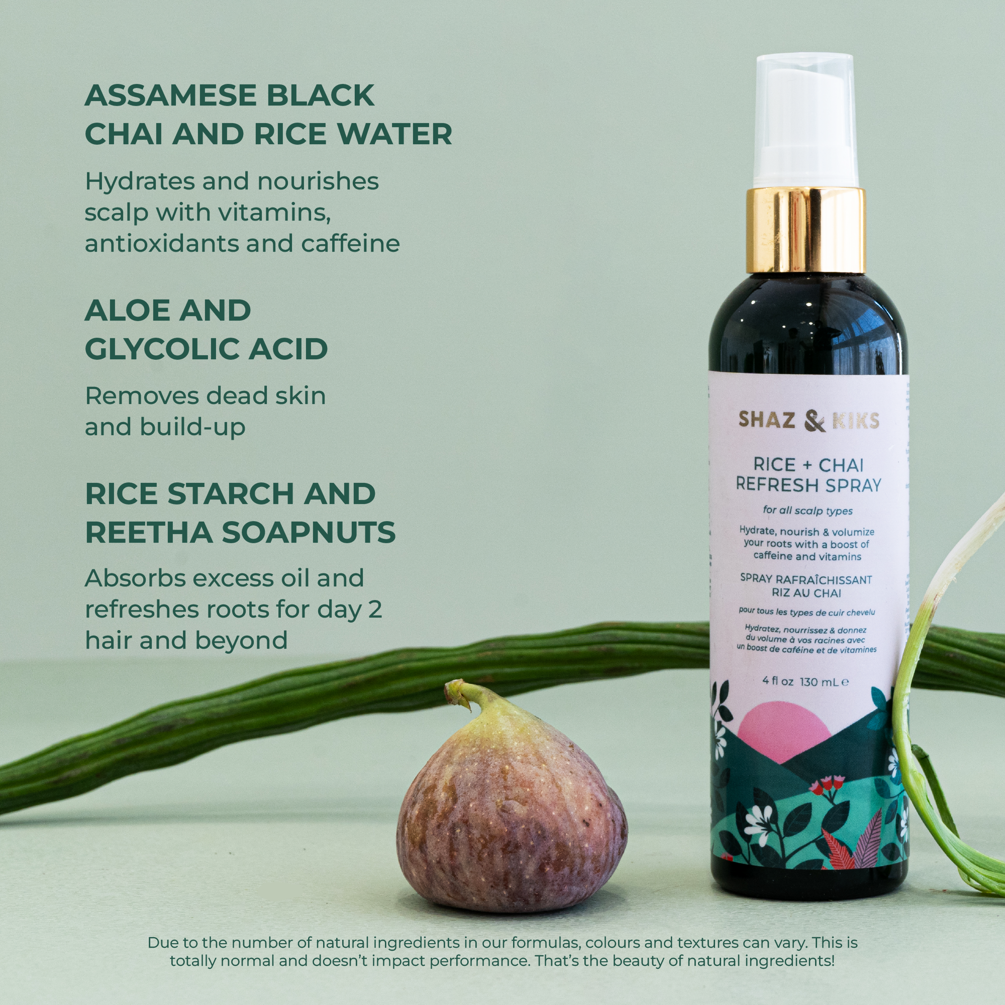Rice+Chai Refresh Spray - SHAZ & KIKS