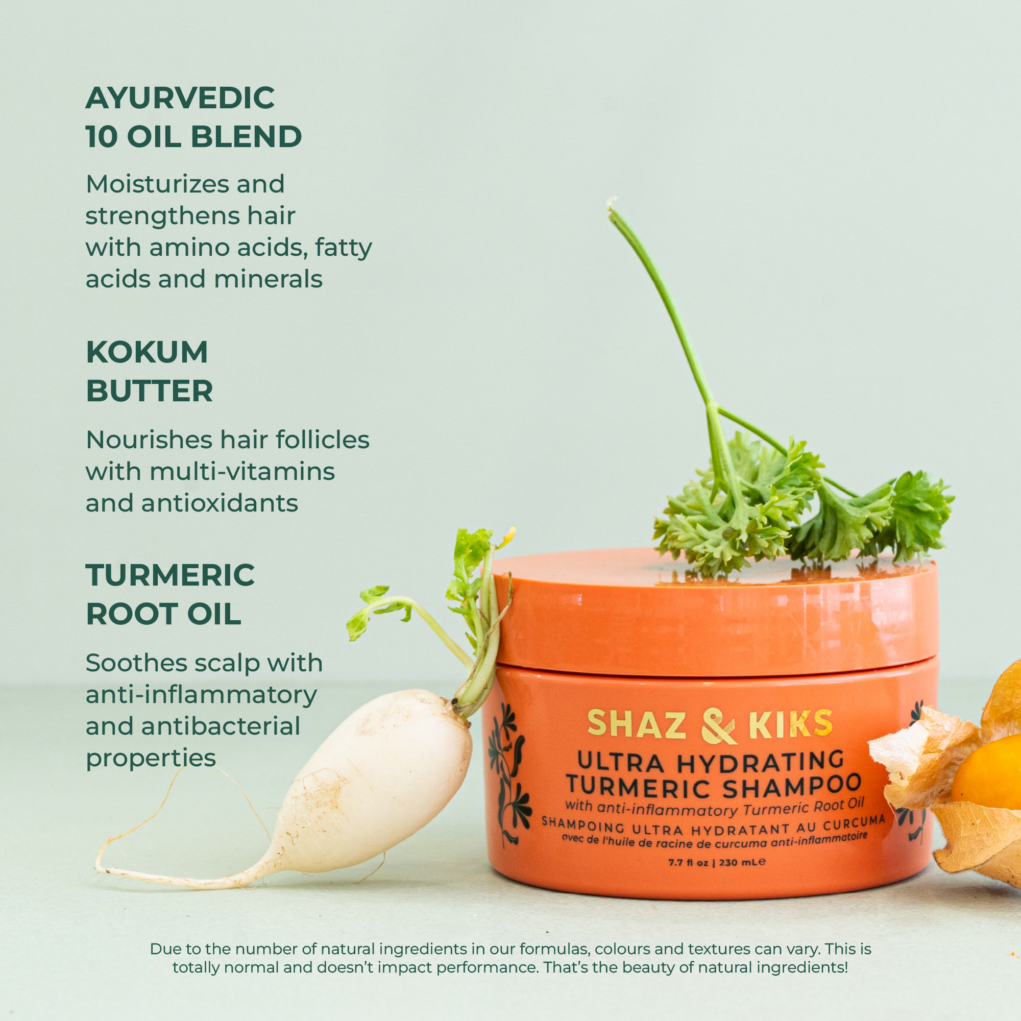 Ultra Hydrating Turmeric Shampoo Travel | SHAZ & KIKS Ultra Hydrating Turmeric Shampoo Travel | SHAZ & KIKS