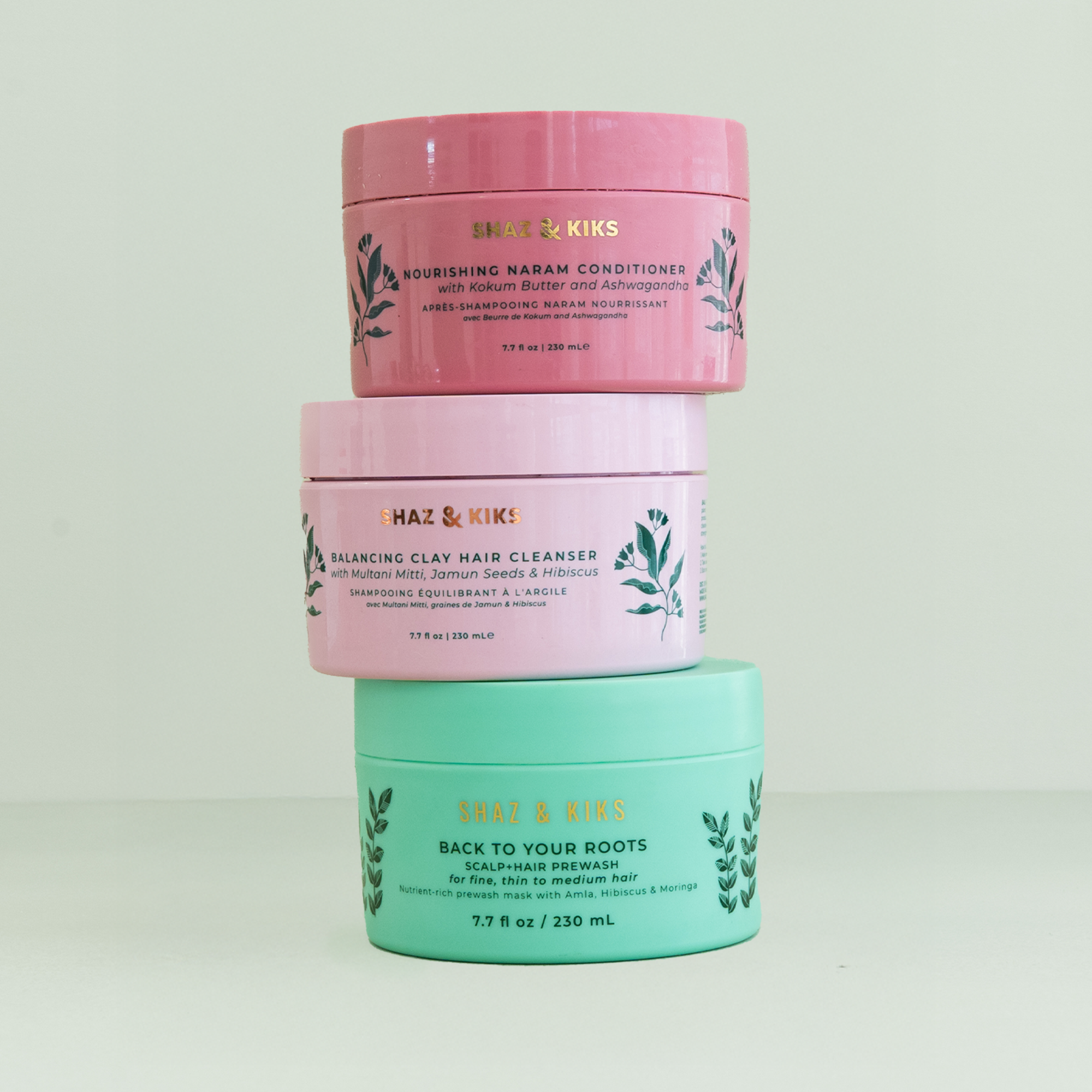 Detoxifying hair mask, shampoo and conditioner trio | SHAZ & KIKS Detoxifying hair mask, shampoo and conditioner trio | SHAZ & KIKS