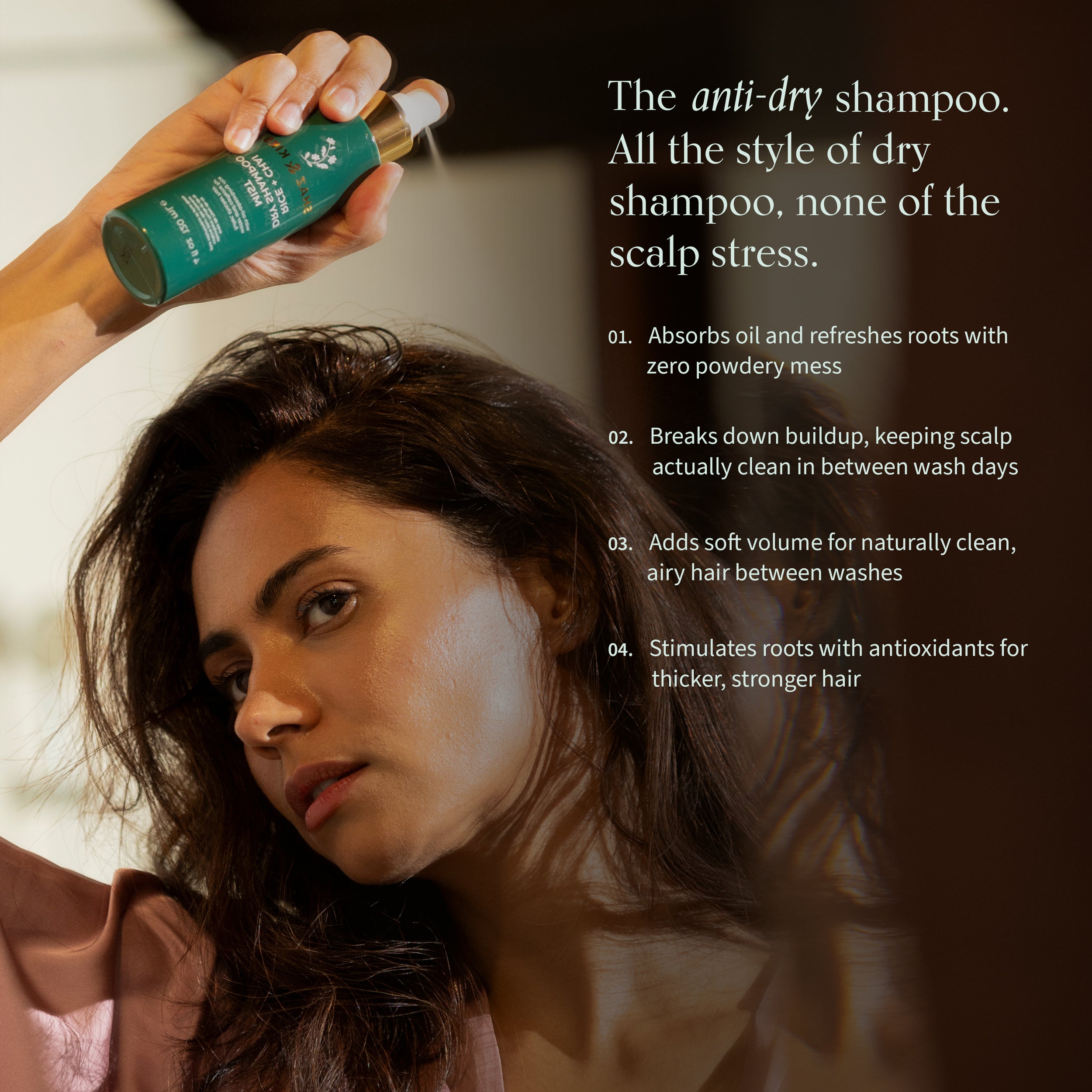 Rice+Chai Dry Shampoo Mist