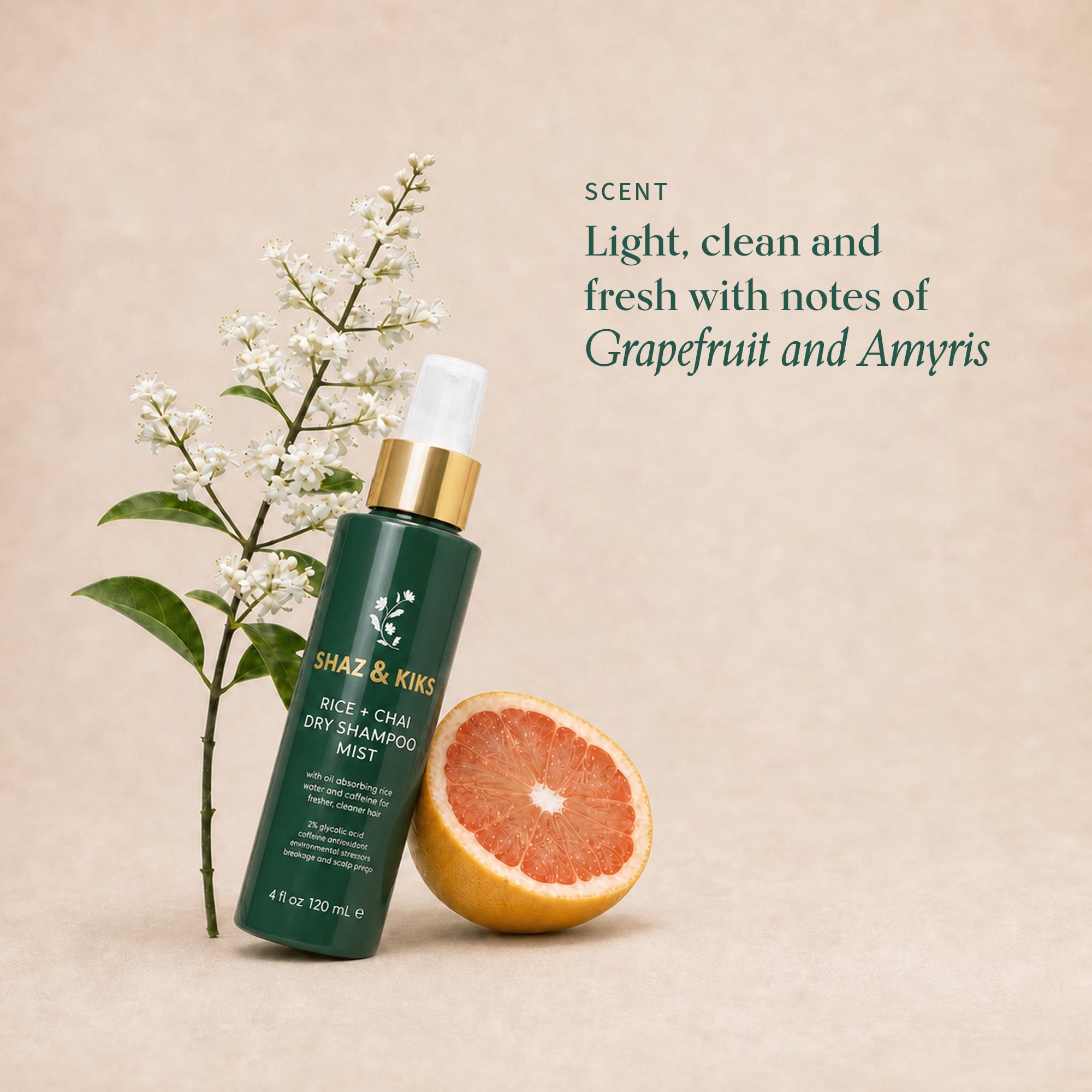 Rice+Chai Dry Shampoo Mist