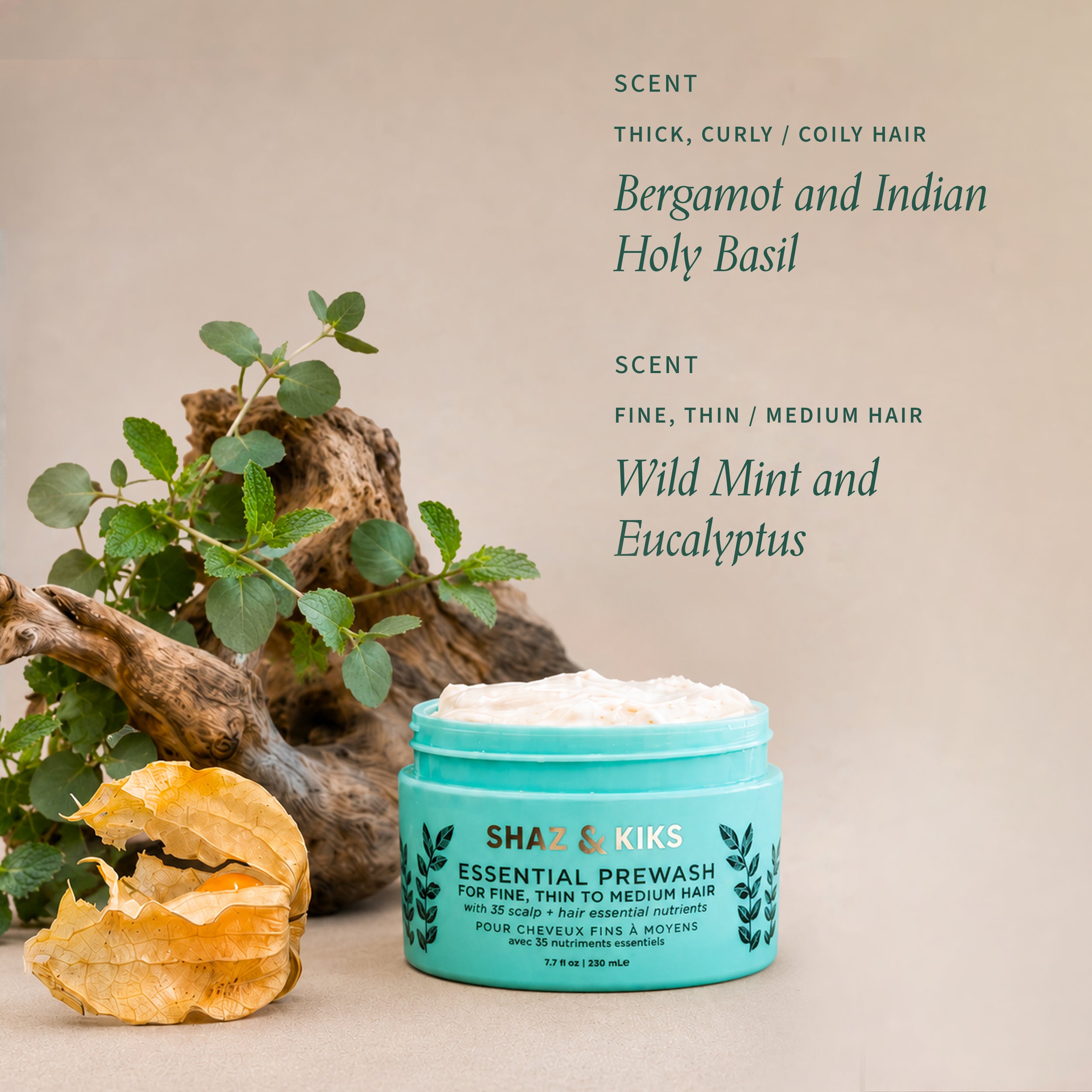 Prewash Subscription for thick, curly or coily hair