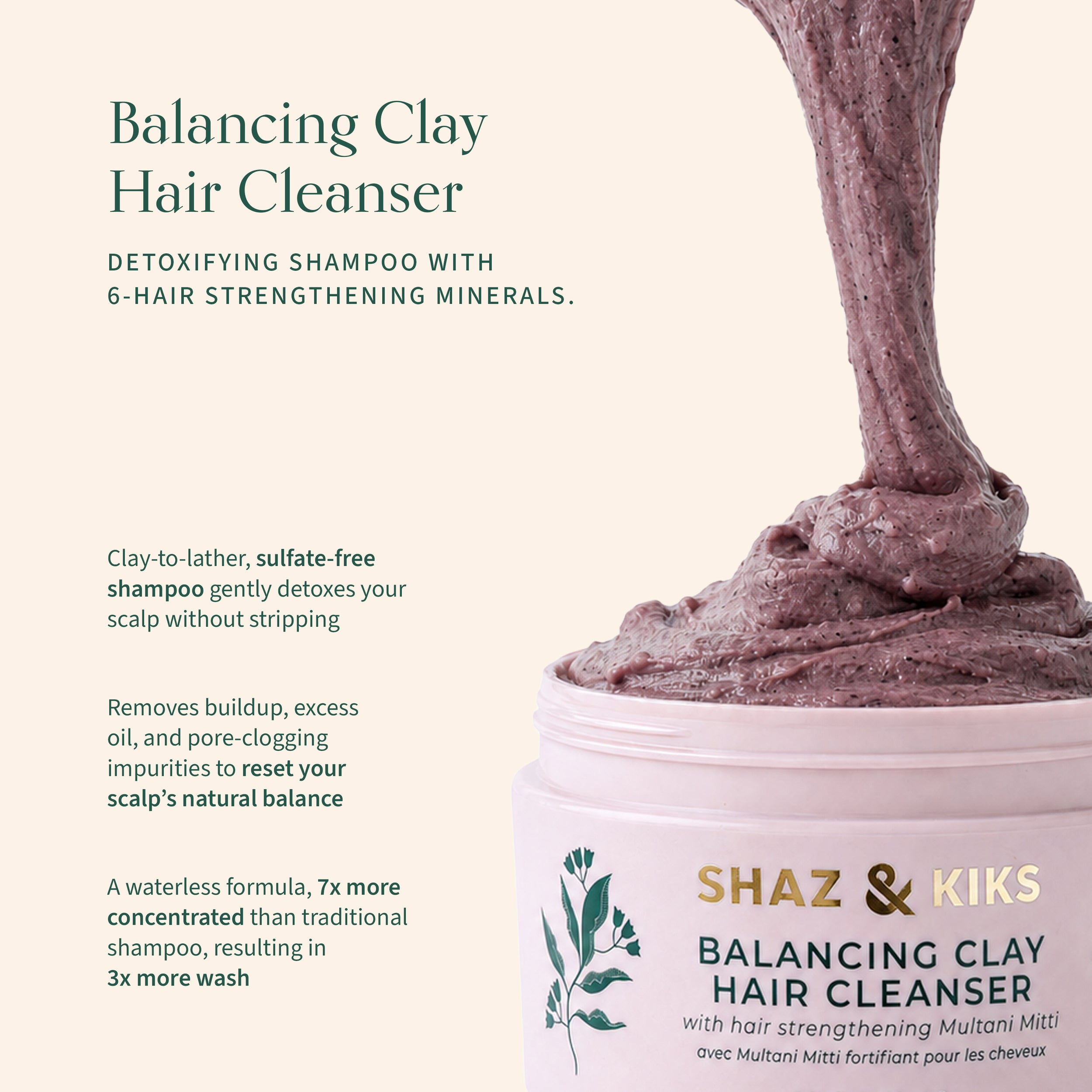Balancing Clay Hair Cleanser