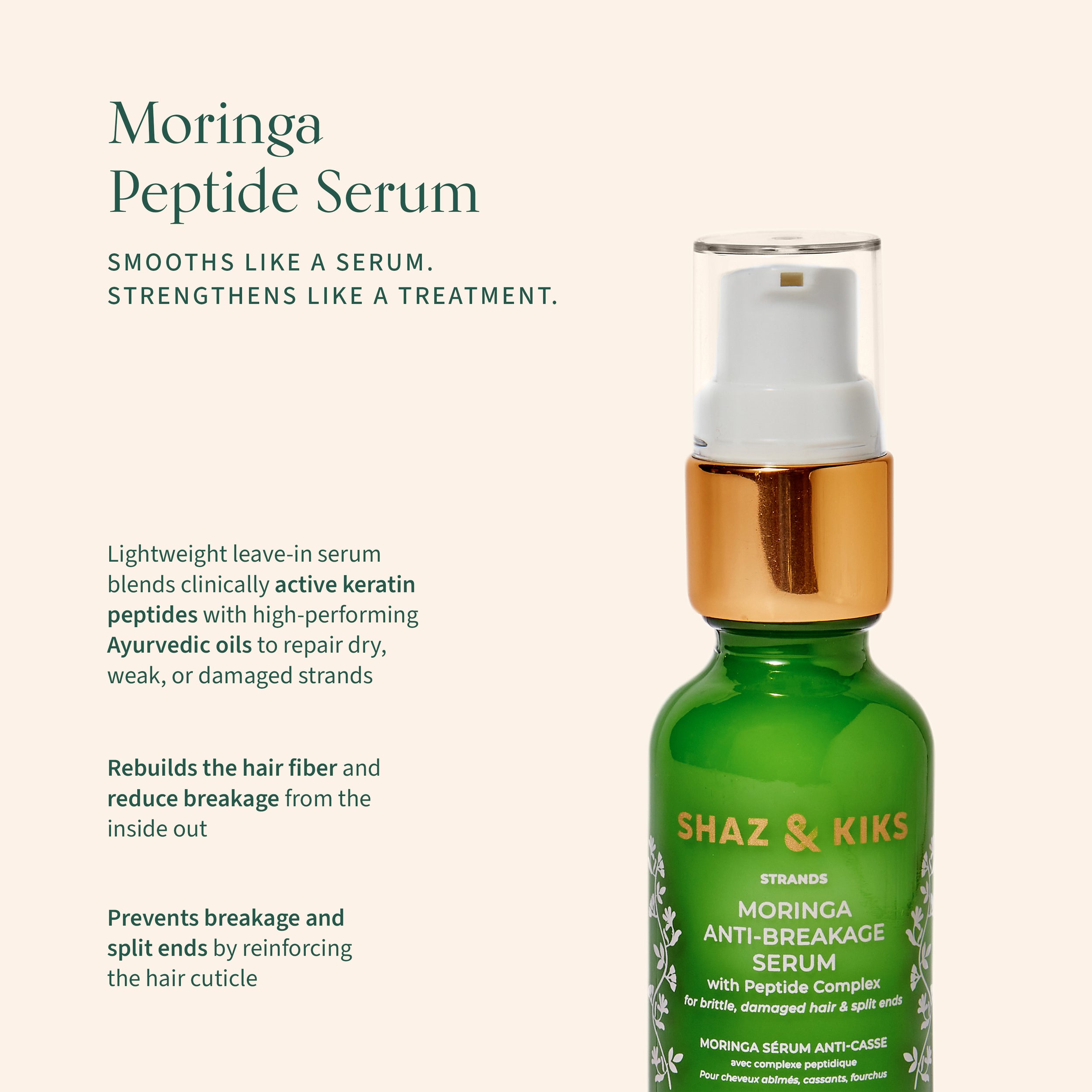 Moringa Anti-Breakage Peptide Serum