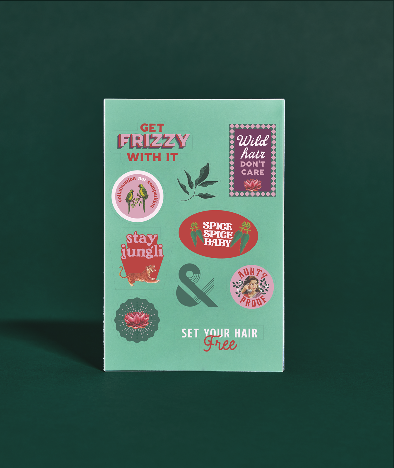 Stay Jungli Sticker Sheet - SHAZ & KIKS