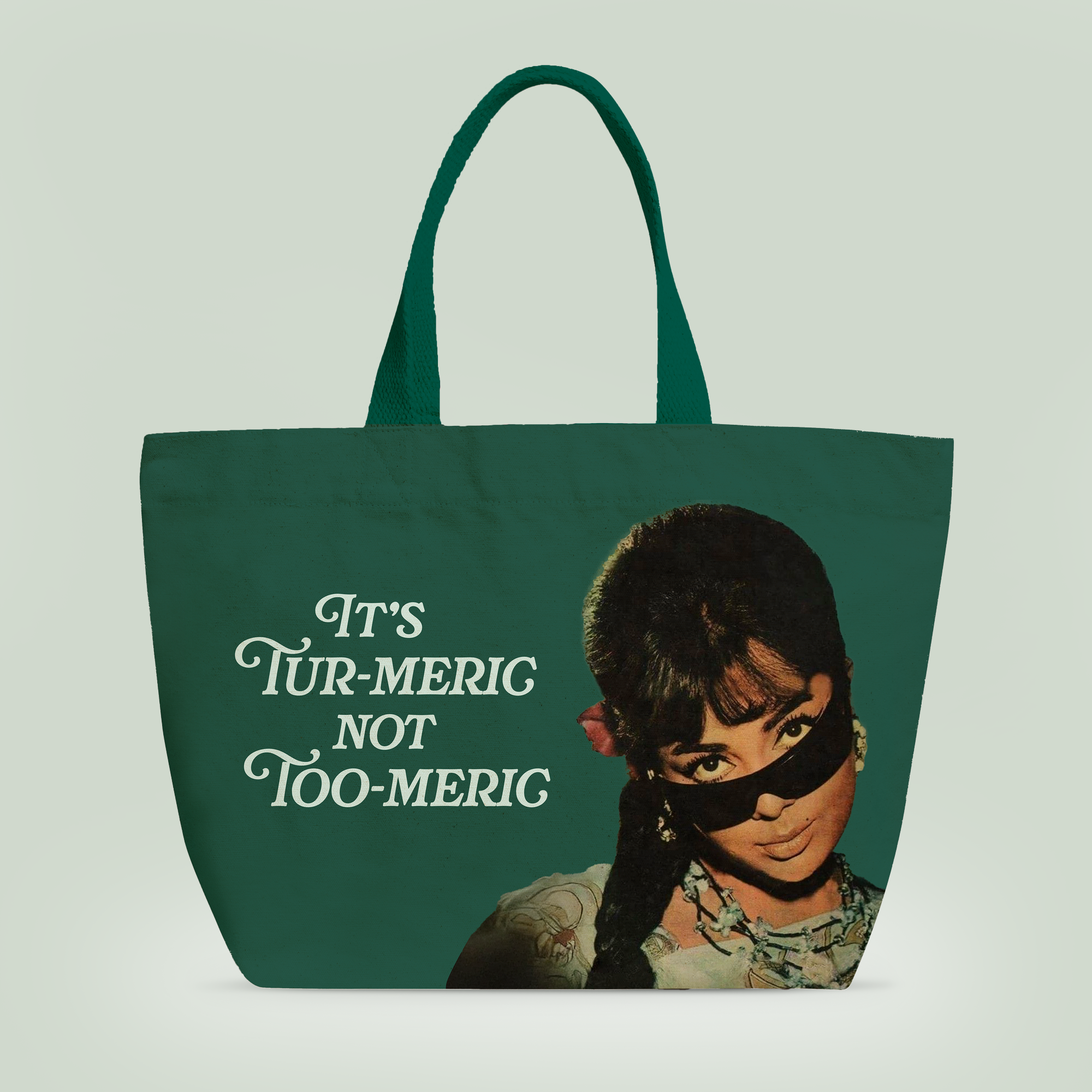 TuRmeric Not Toomeric Jumbo Tote