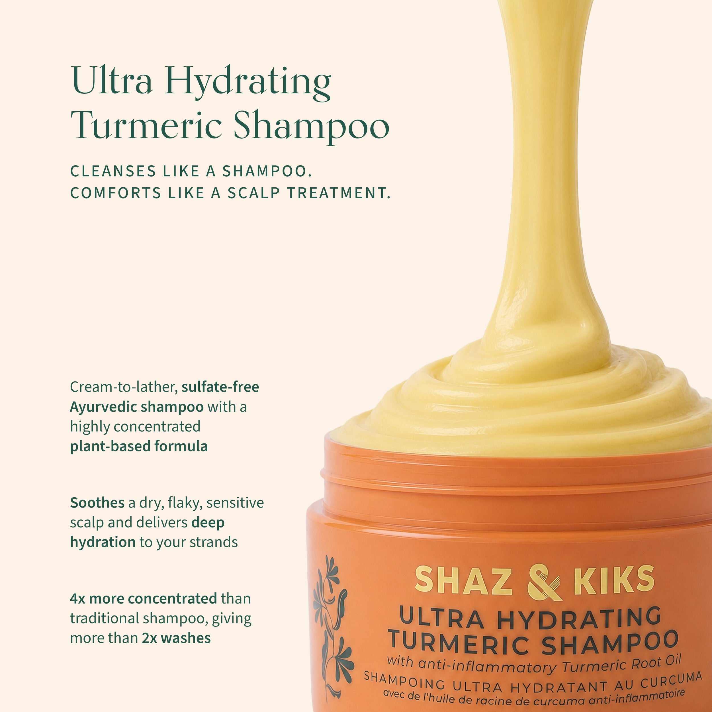 Ultra Hydrating Turmeric Shampoo