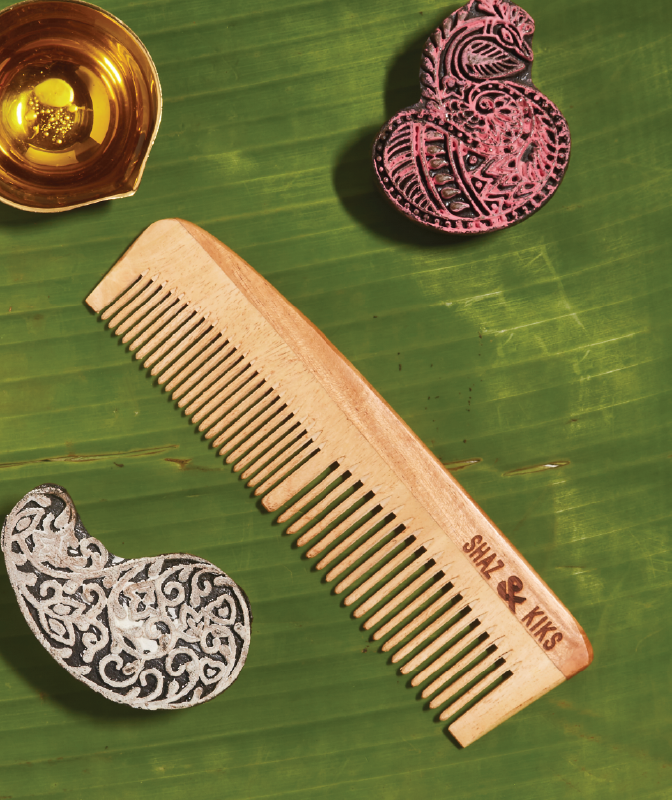 Handmade Neem Wood Comb